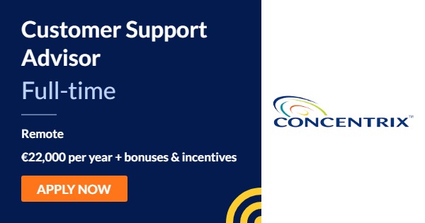 customer-support-advisor-concentrix-remote-4th-december-jobalert-ie